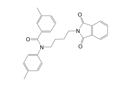 benzamide, N-[4-(1,3-dihydro-1,3-dioxo-2H-isoindol-2-yl)butyl]-3-methyl-N-(4-methylphenyl)-