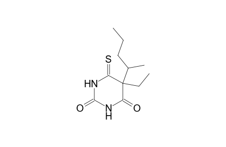 3-Ethyl-3-(1-methyl-butyl)-2-thioxo-1,5-diaza-cyclohexan-4,6-dione