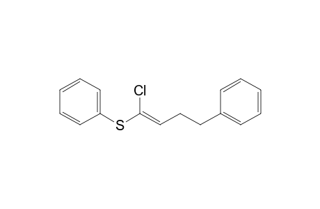 1-Chloro-4-phenyl-1-(phenylthio)-1-butene
