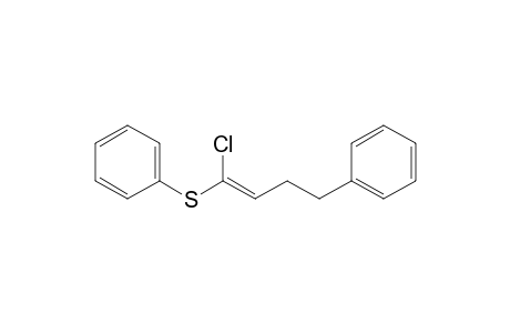 1-Chloro-4-phenyl-1-(phenylthio)-1-butene