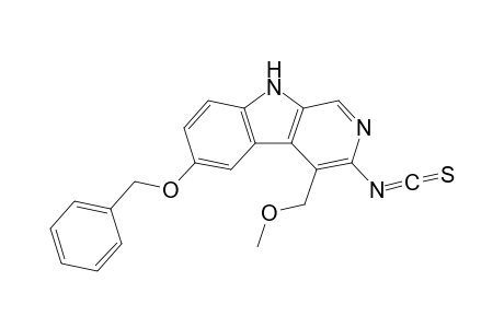 3-isothiocyanato-4-(methoxymethyl)-6-phenylmethoxy-9H-pyrido[3,4-b]indole