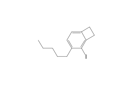 Bicyclo[4.2.0]octa-1,3,5-triene, 2-iodo-3-pentyl-