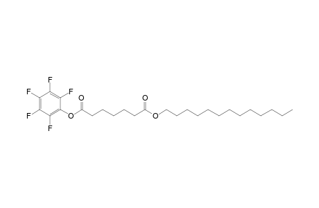 Pimelic acid, pentafluorophenyl tridecyl ester