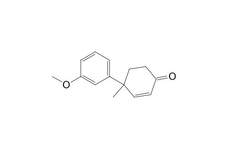 4-(3-Methoxyphenyl)-4-methyl-2-cyclohexen-1-one