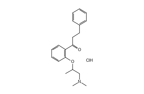 2'-[2-(DIMETHYLAMINO)-1-METHYLETHOXY]-3-PHENYLPROPIOPHENONE, HYDROCHLORIDE