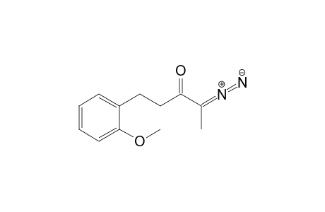 2-Diazo-5-(2'-methoxyphenyl)pentan-3-one