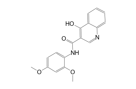 3-quinolinecarboxamide, N-(2,4-dimethoxyphenyl)-4-hydroxy-