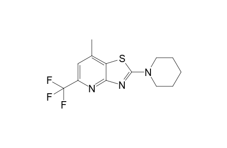 7-Methyl-2-piperidino-5-(trifluoromethyl)thiazolo[4,5-b]pyridine