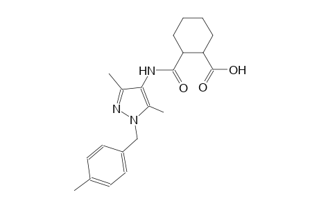 2-({[3,5-dimethyl-1-(4-methylbenzyl)-1H-pyrazol-4-yl]amino}carbonyl)cyclohexanecarboxylic acid