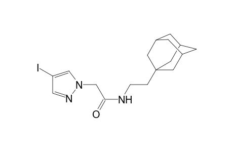 1H-Pyrazole-1-acetamide, 4-iodo-N-(2-tricyclo[3.3.1.1(3,7)]dec-1-ylethyl)-