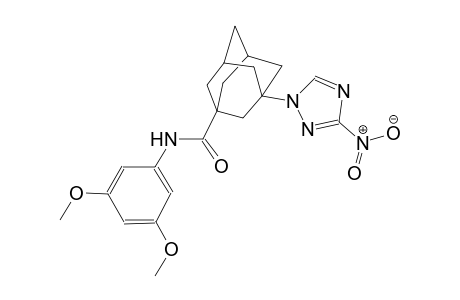 N-(3,5-dimethoxyphenyl)-3-(3-nitro-1H-1,2,4-triazol-1-yl)-1-adamantanecarboxamide