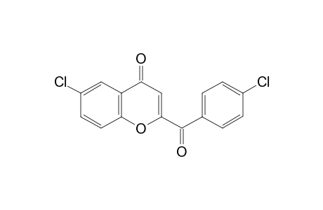 6-Chloro-2-(4-chlorobenzoyl)-1-benzopyran-4-one