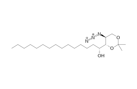 (R)1-[(4S,5S)-5-Azido-2,2-dimethyl-1,3-dioxan-4-yl]pentadecan-1-ol
