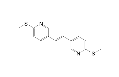 (E)-1,2-Bis(6-methylthio-3-pyridyl)ethene
