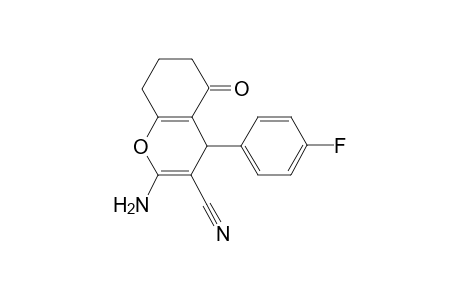 2-Amino-4-(4-fluorophenyl)-5-oxo-5,6,7,8-tetrahydro-4H-chromene-3-carbonitrile