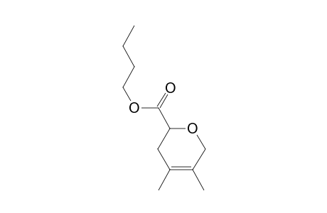 (+)-Butyl 4,5-dimethyl-3,6-dihydro-2H-pyran-2-carboxylate