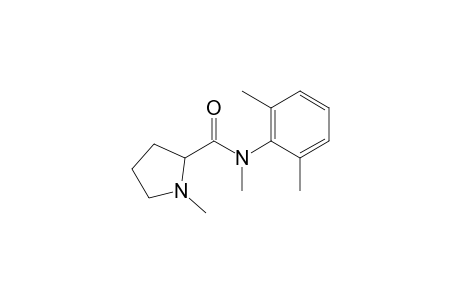 N-(2,6-dimethylphenyl)-N,1-dimethyl-2-pyrrolidinecarboxamide