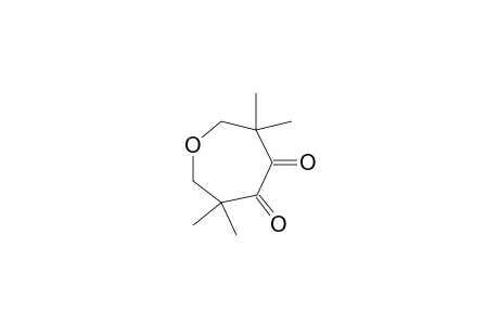 4,5-Oxepanedione, 3,3,6,6-tetramethyl-