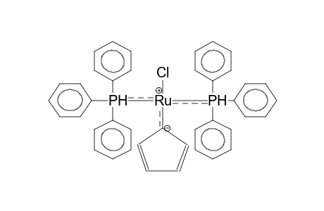 (ETA5-CYCLOPENTADIENYL)BIS(TRIPHENYLPHOSPHINE)CHLORORUTHENIUM