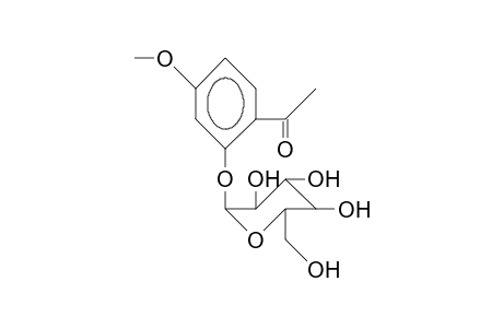 Peonol-B-D-glucopyranoside
