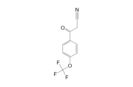 3-OXO-3-(4'-TRIFLUOROMETHOXYPHENYL)-PROPANENITRILE
