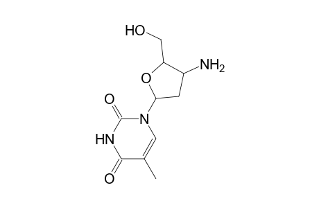 Pyrimidine-2,4(1H,3H)-dione, 1-(4-amino-5-hydroxymethyltetrahydrofur-2-yl)-5-methyl-