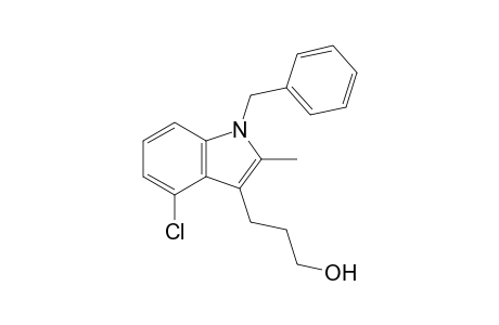 3-(2-Methyl-N-Benzyl-4-chloro-1H-indole-3-yl)propanol