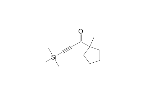 1-(1'-Methylcyclopentyl)-3-trimethylsilyl-2-propyn-1-one
