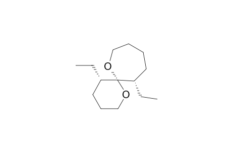 (+)-(5S,6R,12S)-5,12-Diethyl-1,7-dioxaspiro[5.6]dodecane