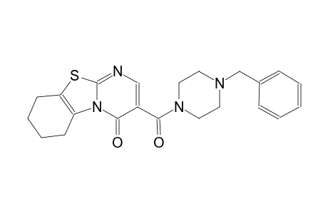 4H-pyrimido[2,1-b]benzothiazol-4-one, 6,7,8,9-tetrahydro-3-[[4-(phenylmethyl)-1-piperazinyl]carbonyl]-