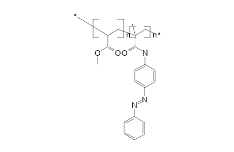 Poly(methyl acrylate-co-4-methacryloylaminoazobenzene)