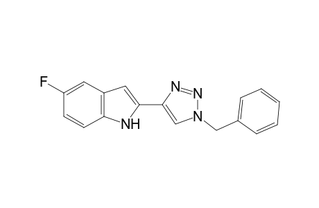 2-(1-Benzyl-1H-1,2,3-triazol-4-yl)-5-fluoro-1H-indole