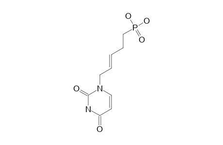 N-(1)-[(E)-5-DIHYDROXYPHOSPHONYLPENT-2-ENYL]-URACIL