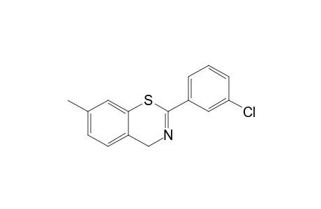 2-(3'-Chlorophenyl)-7-methyl-4H-1,3-benzothiazine