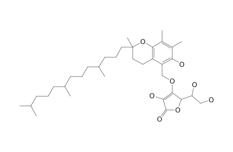 5A-TOCOPHERYL-ASCORBATE;3-HYDROXY-5-(1,2-DIHYDROXYETHYL)-4-[6-HYDROXY-2,7,8-TRIMETHYL-2-(4,8,12-TRIMETHYLTRIDECYL)-CHROMAN-5-YLMETHOXY]-FURAN-2(5H)