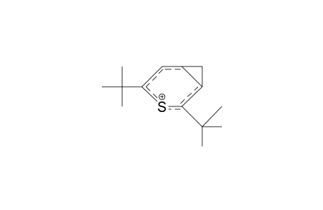 2,7-Di-tert-butyl-3,5-homothiopyrylium cation
