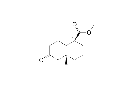 (1S,4AR)-PERHYDRO-1,4A-DIMETHYL-6-OXONAPHTHALENE-1-CARBOXYLIC-ACID,METHYLESTER