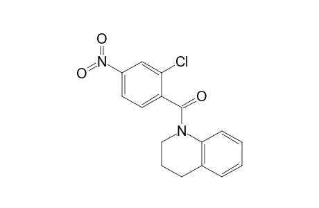 (2-Chloro-4-nitro-phenyl)-(3,4-dihydro-2H-quinolin-1-yl)-methanone