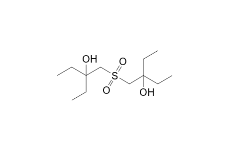 3-[(2-ethyl-2-hydroxy-butyl)sulfonylmethyl]pentan-3-ol