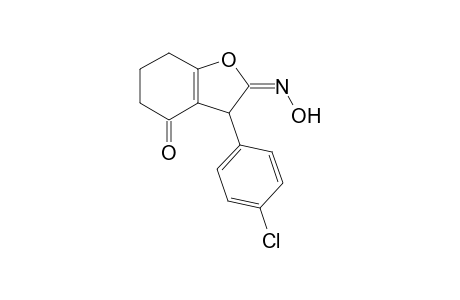 (E)-3-(4-Chlorophenyl)-2-(hydroxyimino)-2,3,6,7-tetrahydrobenzofuran-4(5H)-one