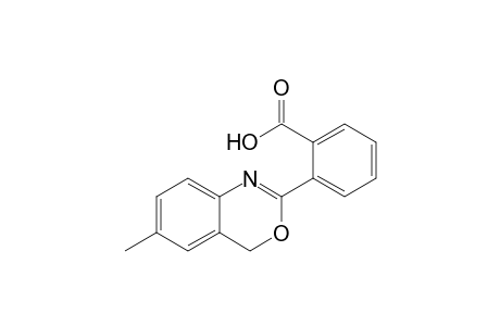 2-(6-Methyl-4H-3,1-Benzoxazin-2-yl)benzoic acid