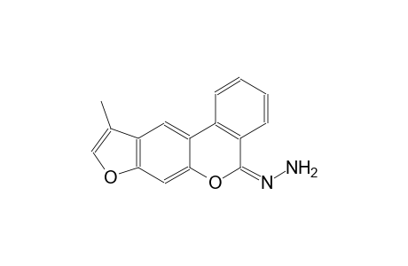 5H-6,8-dioxacyclopenta[b]phenanthren-5-one, 10-methyl-, hydrazone, (5E)-