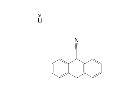 LITHIUM_9-CYANO-9,10-DIHYDROANTHRACEN-9-IDE;CNDHA-9-_LI+