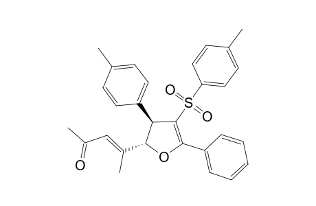 (E)-4-[(2S,3R)-3-(4-methylphenyl)-4-(4-methylphenyl)sulfonyl-5-phenyl-2,3-dihydrofuran-2-yl]-3-penten-2-one