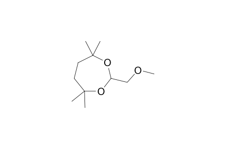 1,3-Dioxepane, 2-(methoxymethyl)-4,4,7,7-tetramethyl-