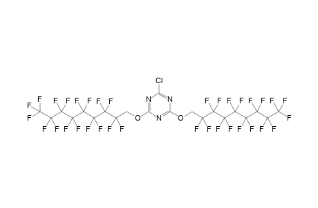 2-Chloro-4,6-bis[(2,2,3,3,4,4,,5,5,6,6,7,7,8,8,8-Heptadecafluorononyl)oxy]-1,3,5-triazine