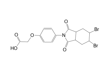acetic acid, [4-(5,6-dibromooctahydro-1,3-dioxo-2H-isoindol-2-yl)phenoxy]-