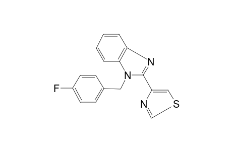 1-(4-Fluoro-benzyl)-2-thiazol-4-yl-1H-benzoimidazole