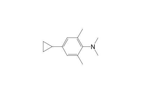 Benzenamine, 4-cyclopropyl-N,N,2,6-tetramethyl-