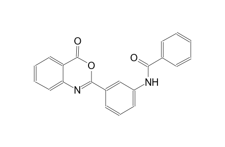 benzamide, N-[3-(4-oxo-4H-3,1-benzoxazin-2-yl)phenyl]-
